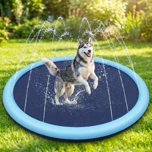 Tapis Sprinkler Chien 170cm — Husky